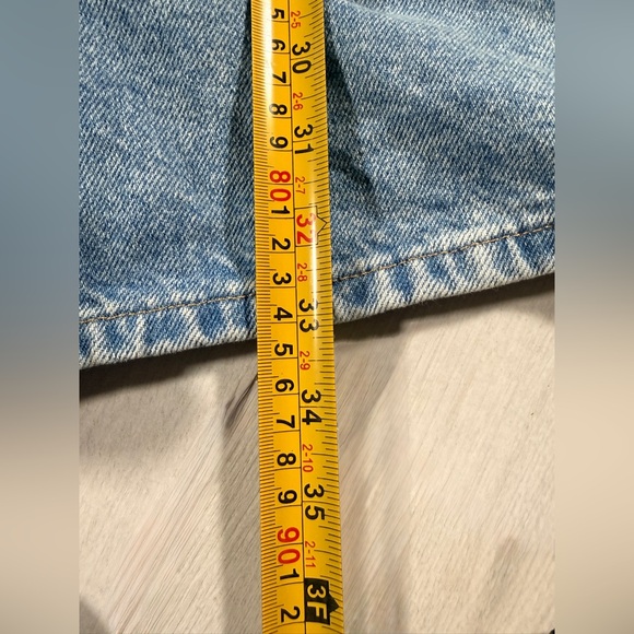 Levi's Two Horse Brand Shortalls Women's Medium Blue Denim Size XS - Picture 12 of 12